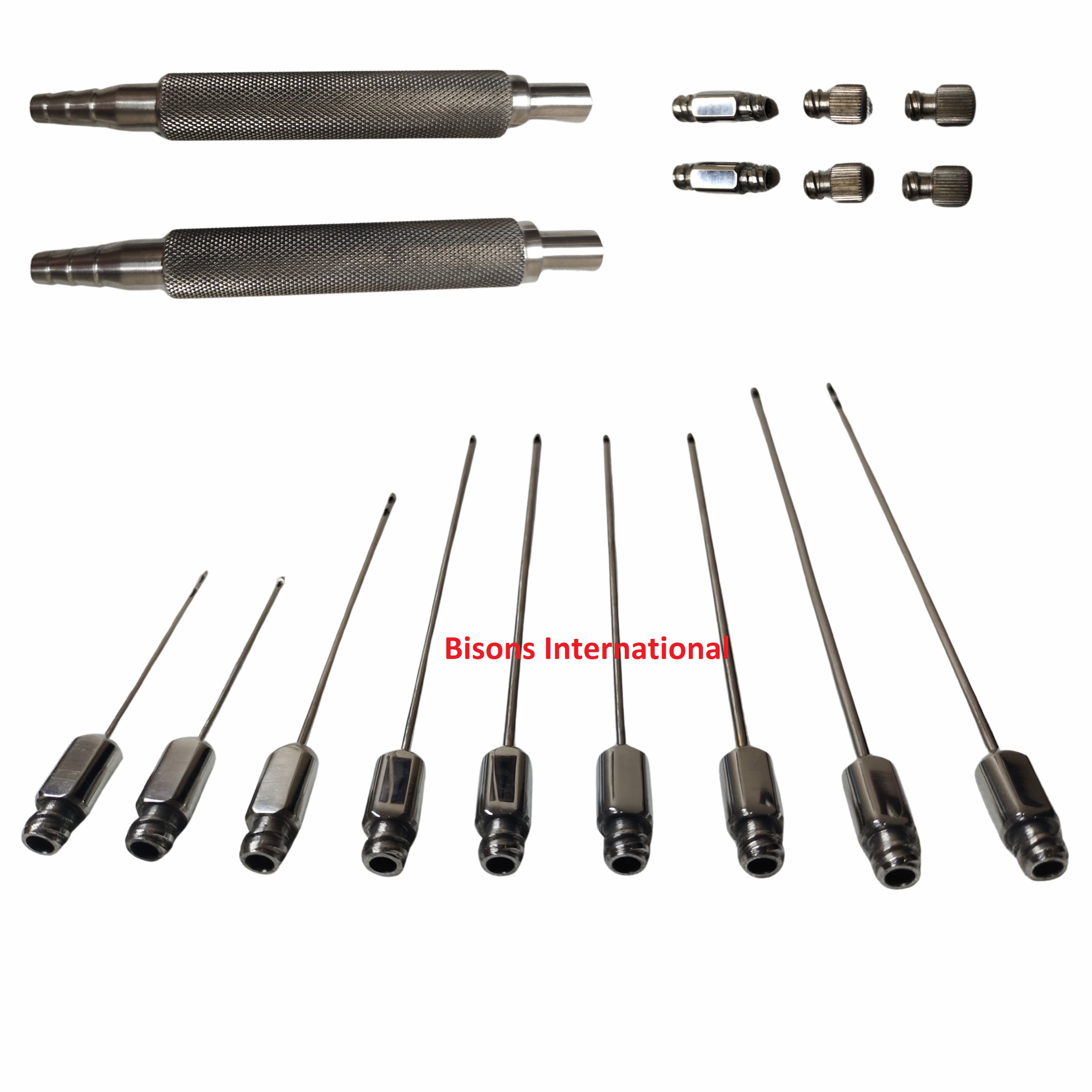 Liposuction and Fat Grafting Cannula Set for Plastic Surgery