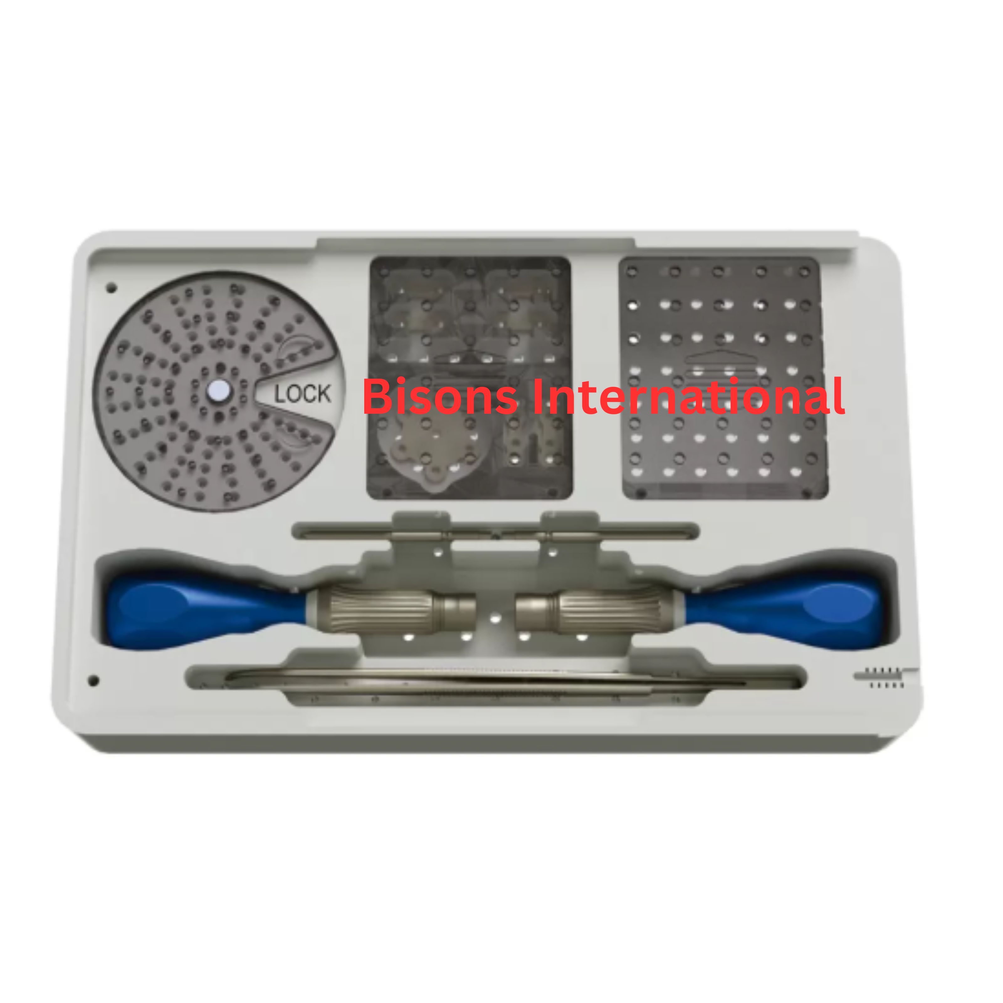 Low Profile Straight Maxillofacial Plate 4 Holes Titanium CMF Bone Fixation Plate