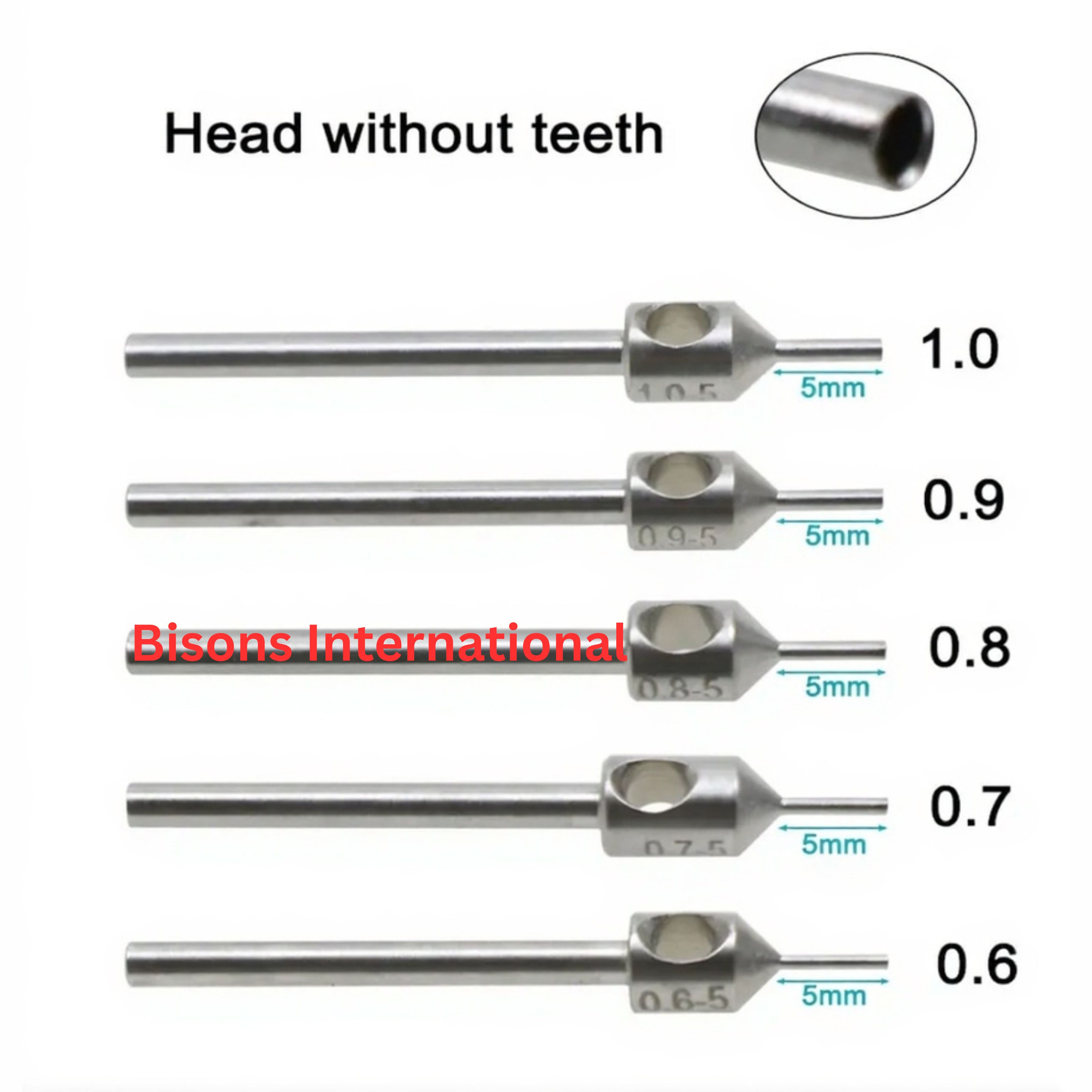 Hair Transplant Implanter Punch – Stainless Steel Follicular Extraction Tool