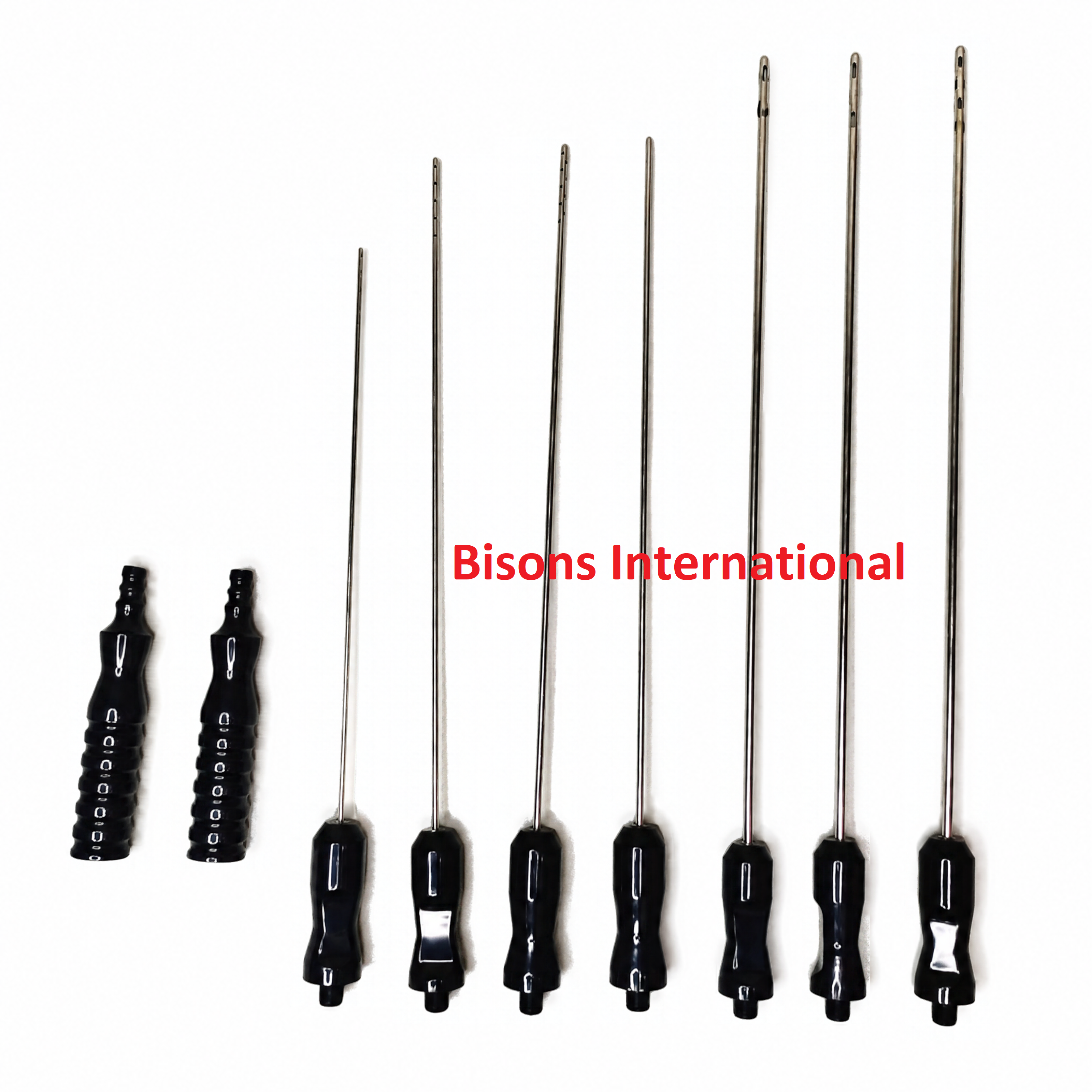 Liposuction and Fat Harvesting Cannula Set for Plastic Surgery