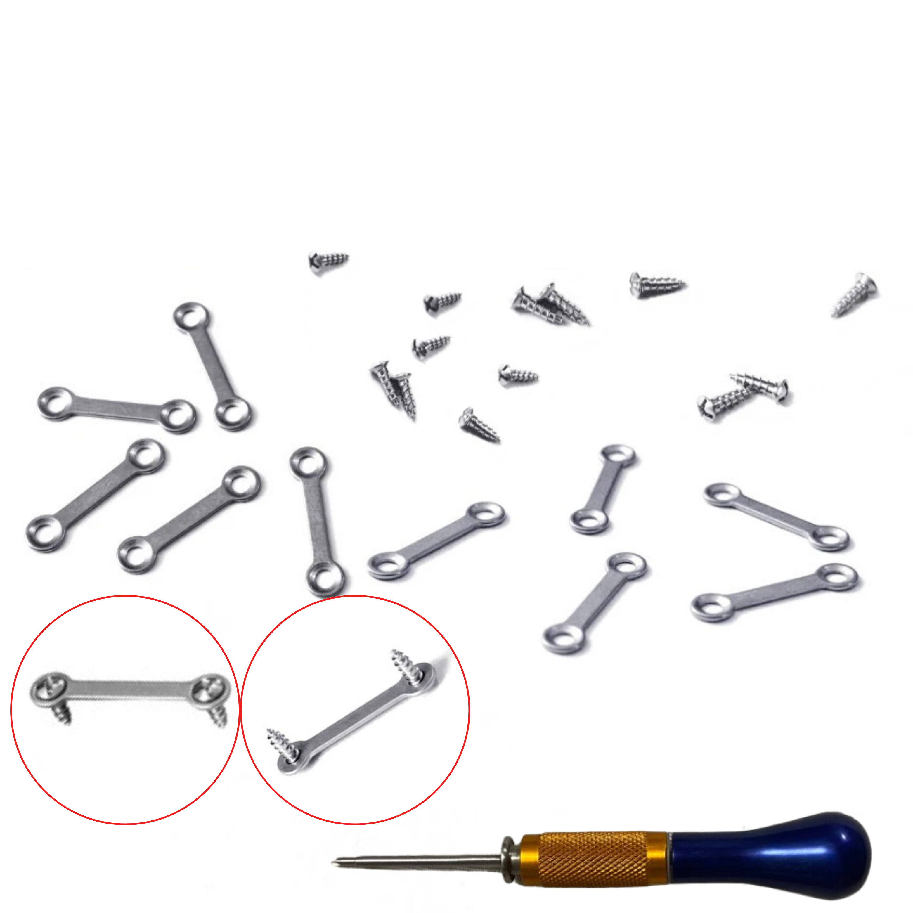1.5mm Mini & Micro Plates for CMF & Maxillofacial Surgery