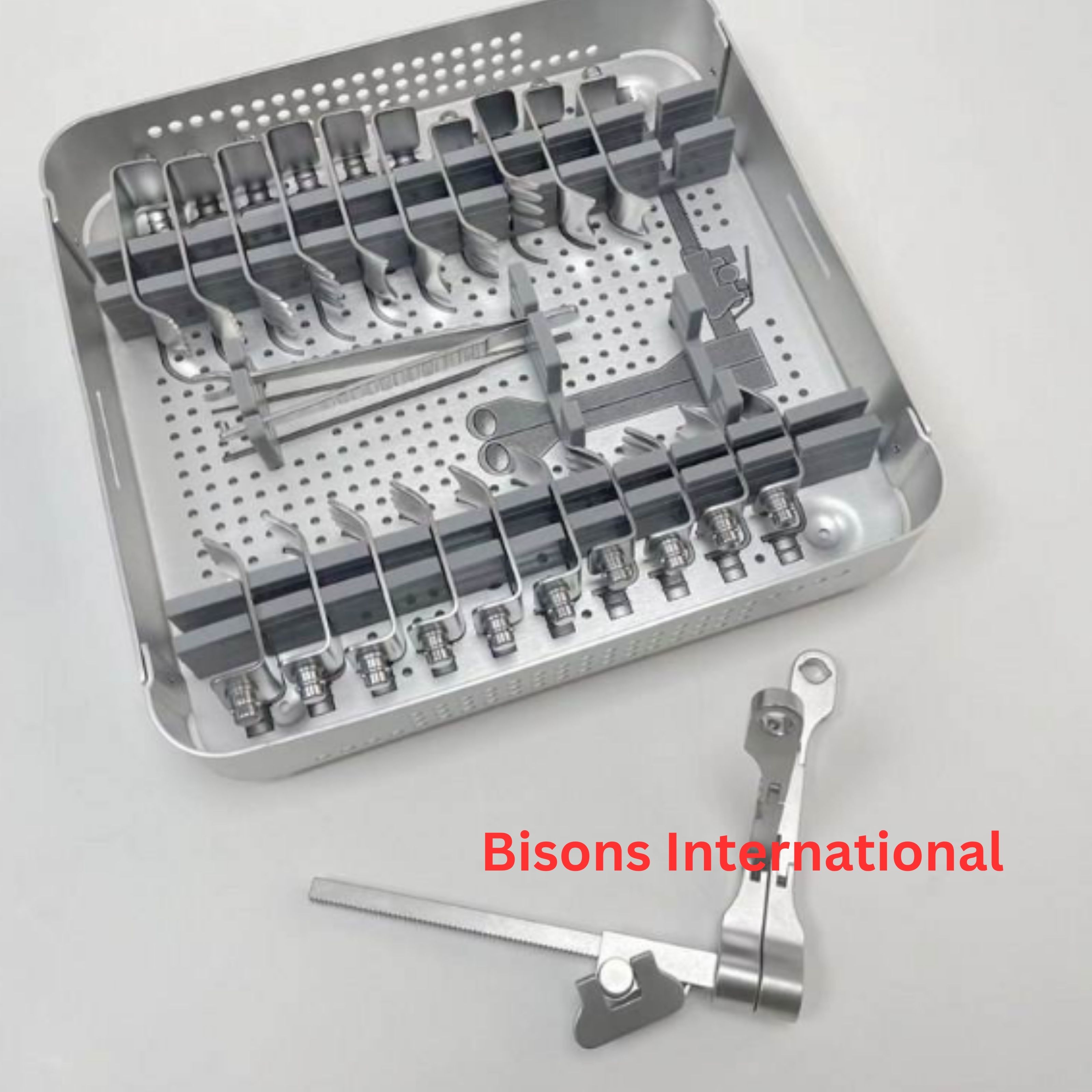 Cervical Spine Retractor Surgical Instrument Set Stainless Steel