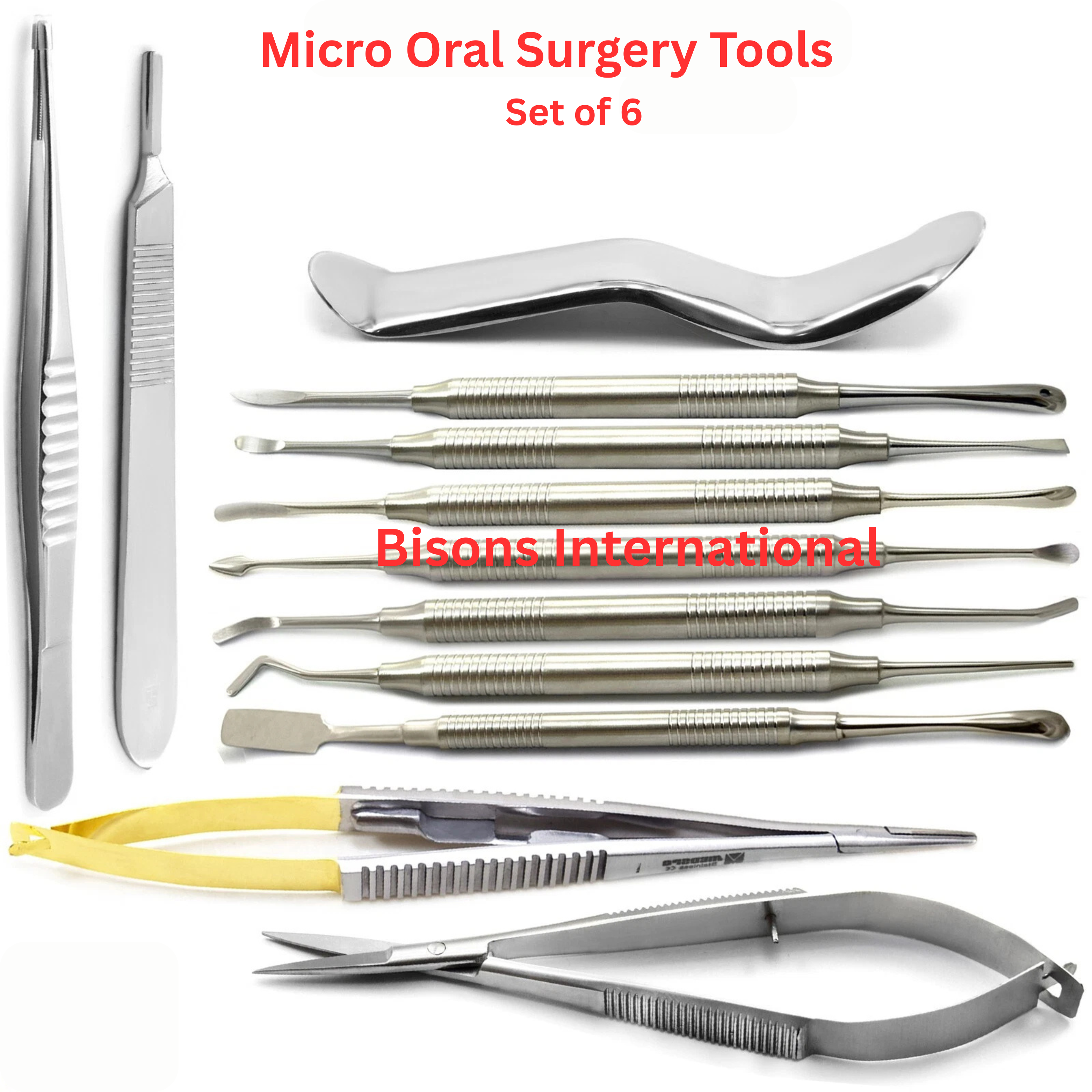 Dental Micro Periodontal Surgery Instrument Kit | Precision Oral Surgery Tools