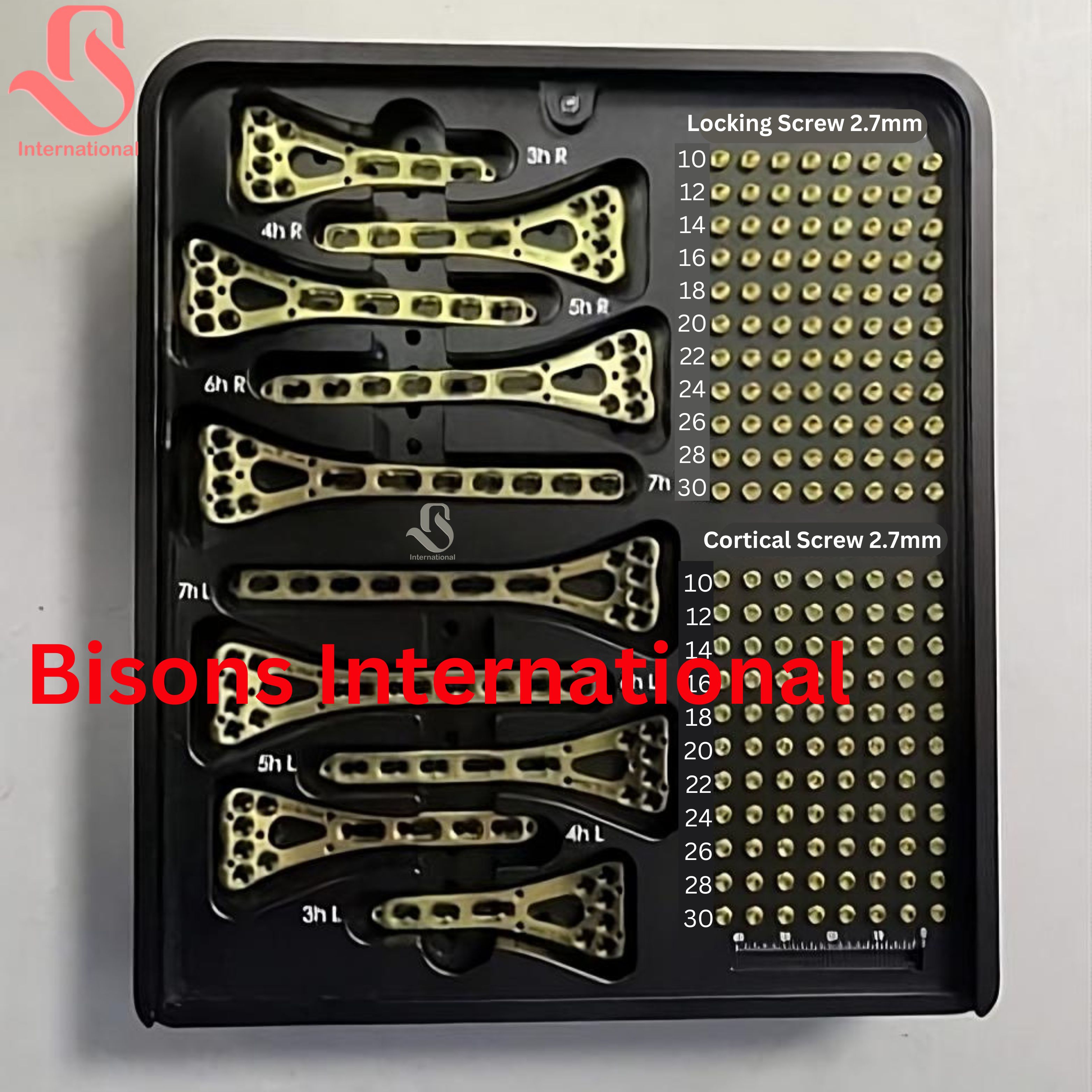Distal Radius Locking Plate Orthopedic Implant Veterinary Instrument Set
