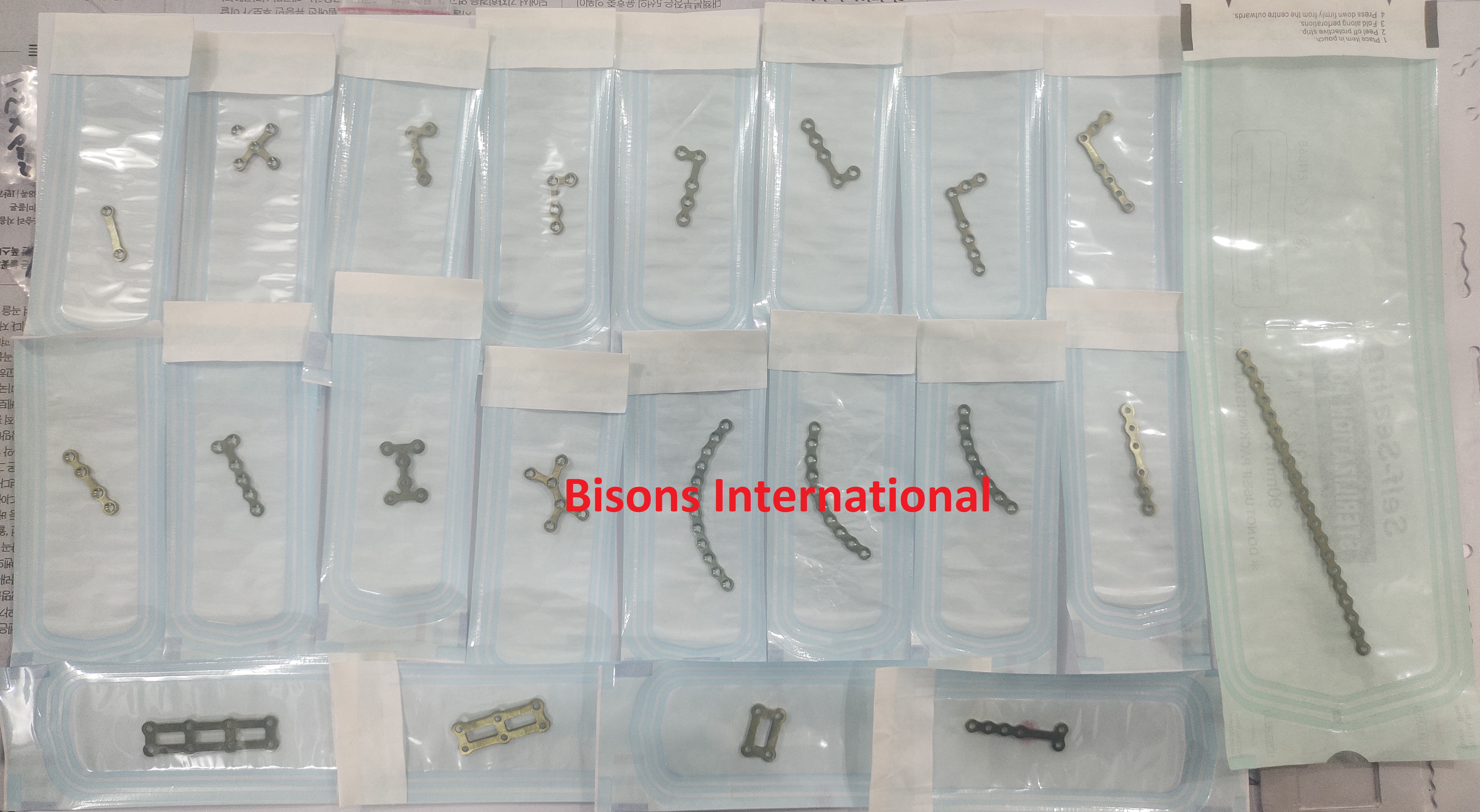 Maxillofacial Mini Plate and Screw System Stainless Steel Orthopedic Implant Manual
