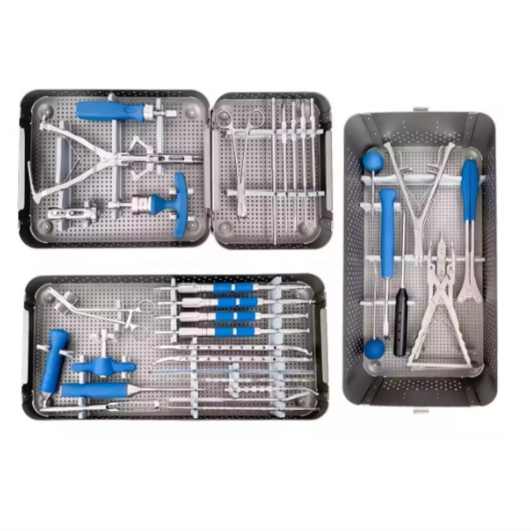 Lumbar Fixation Set Spine Instruments | Complete Spinal Surgery Kit